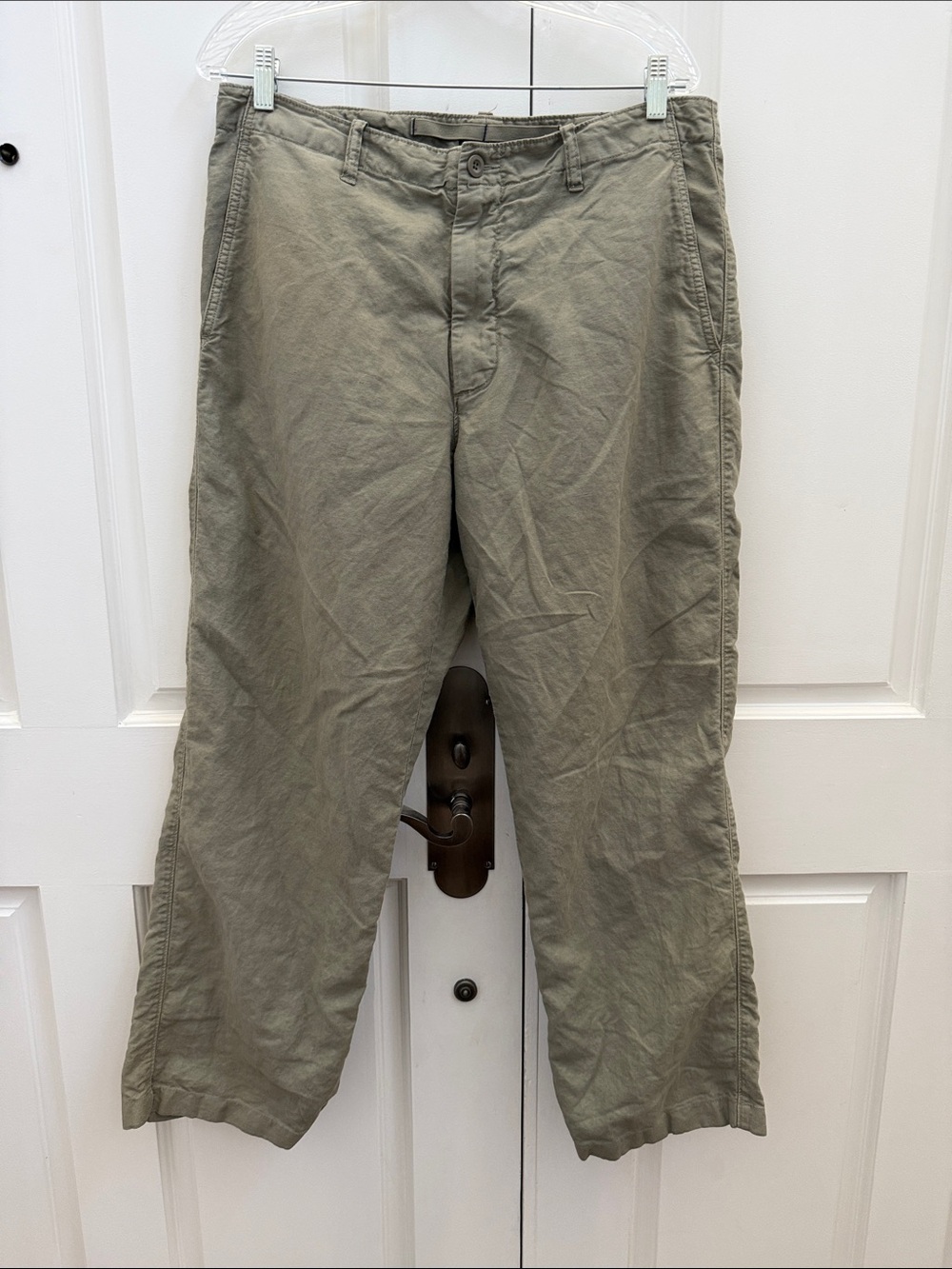 Men's J Crew Olive Green Pants